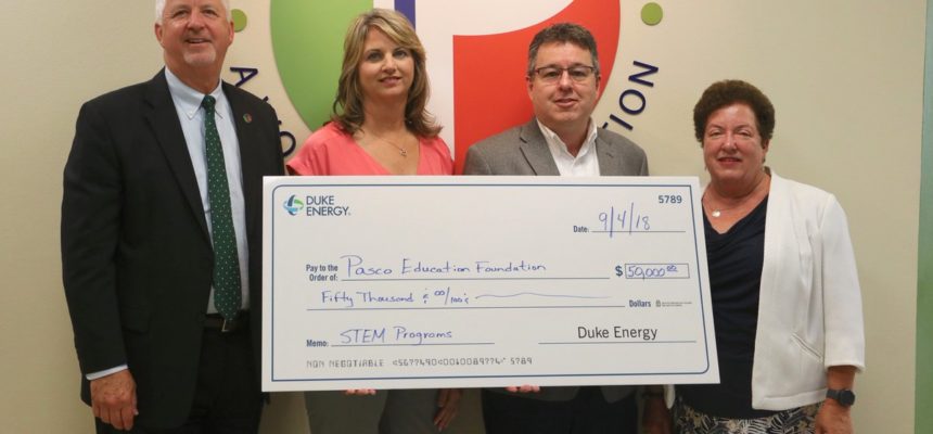 Duke Energy Donates $50,000 Duke Energy Donates $50,000
