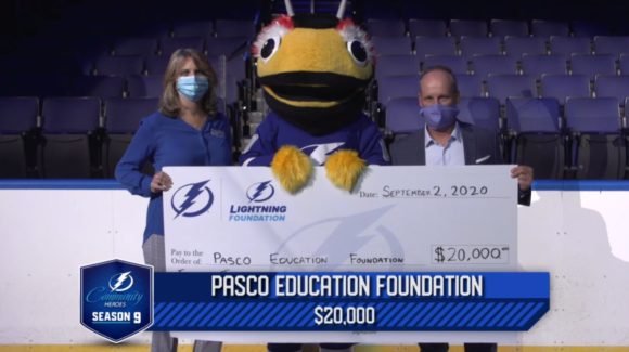 Thank you Tampa Bay Lightning Foundation Thank you Tampa Bay Lightning Foundation